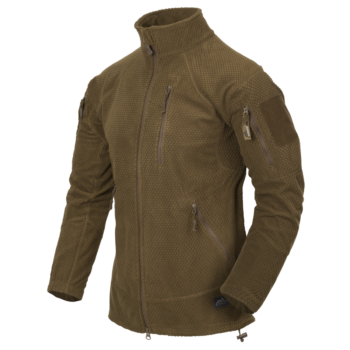 Bluza ALPHA TACTICAL – Grid Fleece -Coyote Helikon-Tex