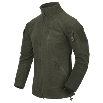 Bluza ALPHA TACTICAL – Grid Fleece -Oliv Green Helikon-Tex