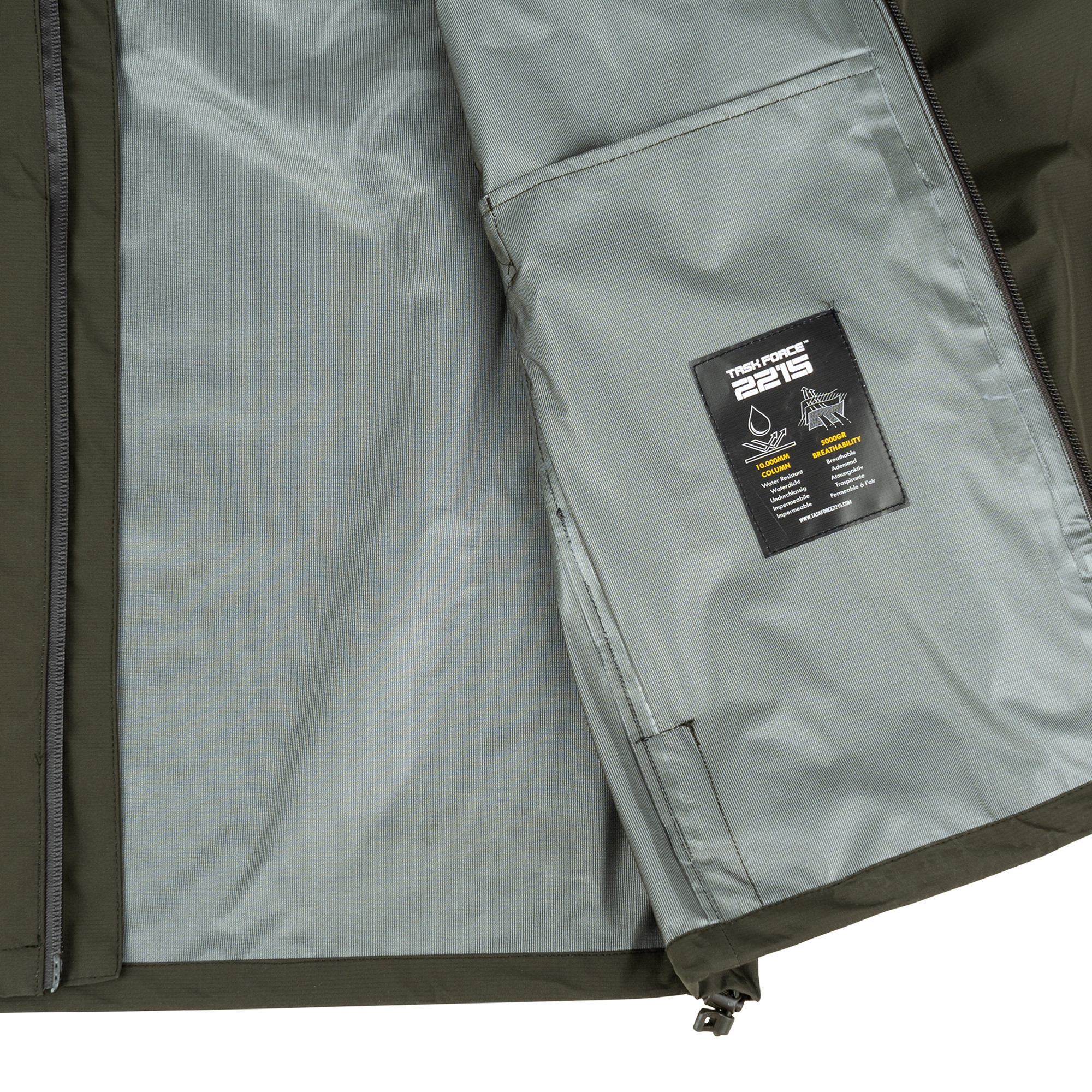 Kurtka Wodoodporna typu hardshell Ranger Green Task Force 2215 Kurtka Wodoodporna typu hardshell Ranger Green Task Force 2215