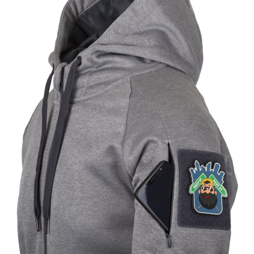 Bluza URBAN TACTICAL HOODIE (FullZip)® - Melange Black-Grey Helikon-Tex Bluza URBAN TACTICAL HOODIE (FullZip)® - Melange Black-Grey Helikon-Tex
