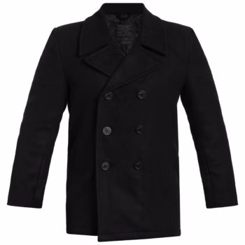 KURTKA BOSMANKA US Navy Coat Replika Czarna Mil-Tec KURTKA BOSMANKA US Navy Coat Replika Czarna Mil-Tec